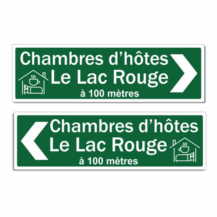 Panneau directionnel Chambres d'hôtes