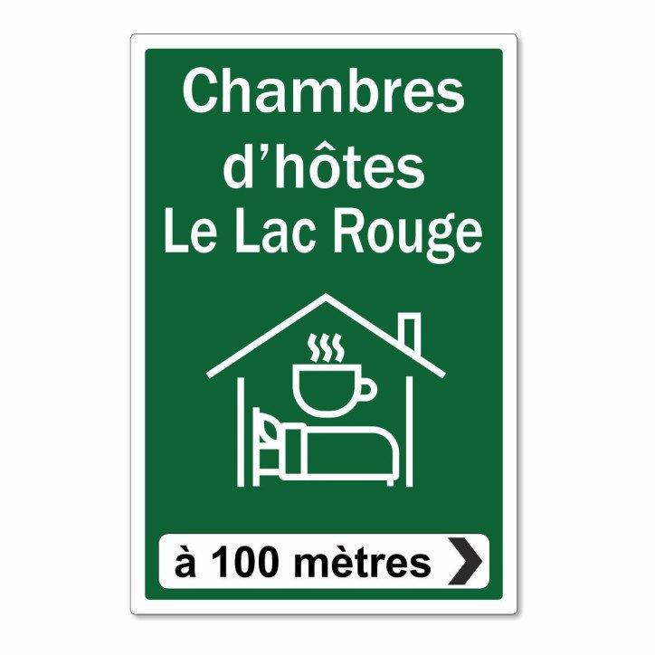 Panneau chambres d'hôtes