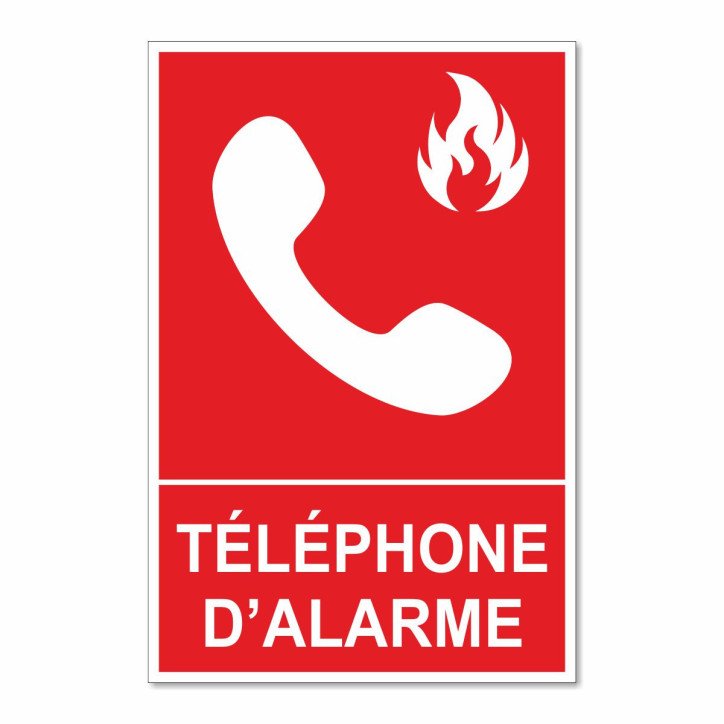 Panneau téléphone d'alarme Panneau téléphone d'alarme