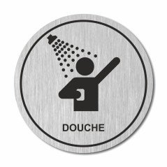 Plaque douche ronde