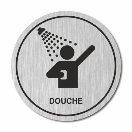 Plaque douche ronde