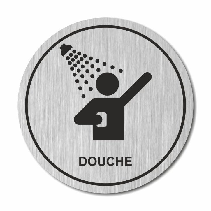 Plaque douche ronde Plaque douche ronde