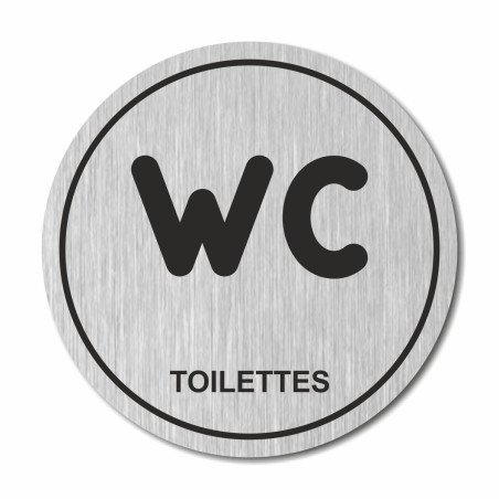 Plaque wc ronde