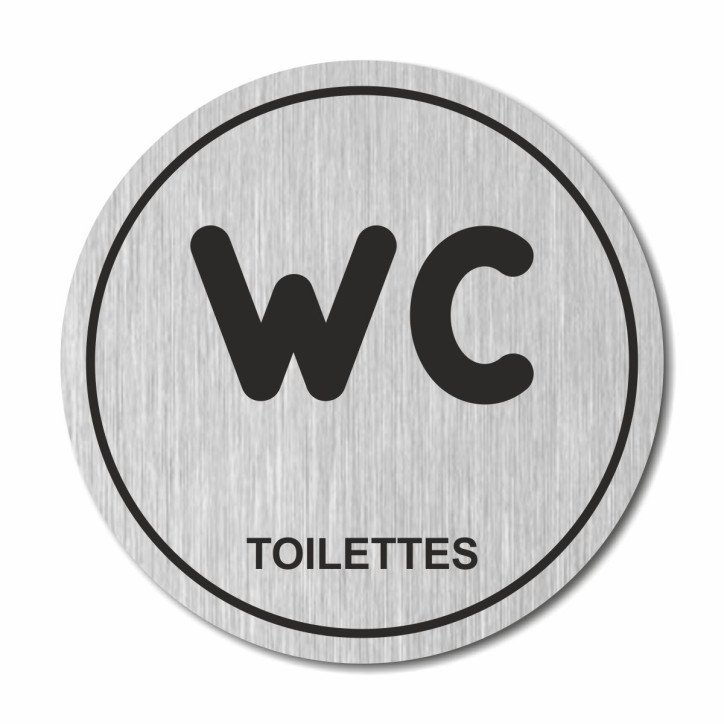 Plaque wc ronde Plaque wc ronde