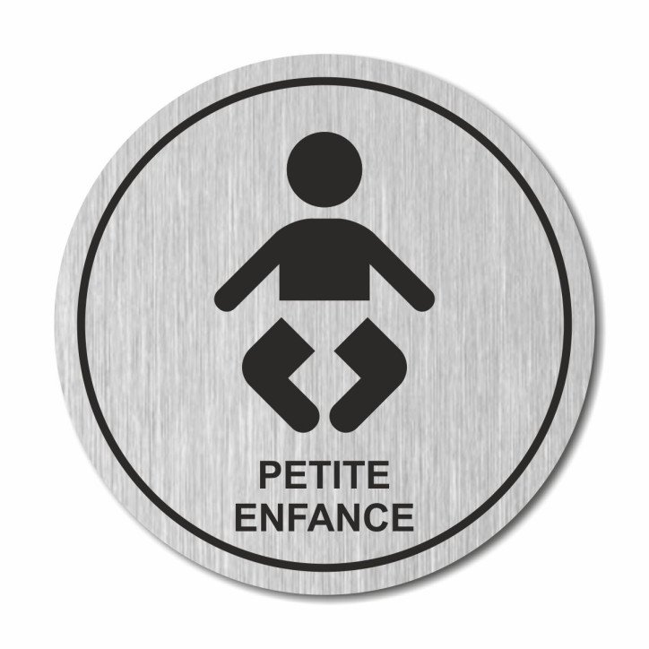 Plaque petite enfance ronde Plaque petite enfance ronde
