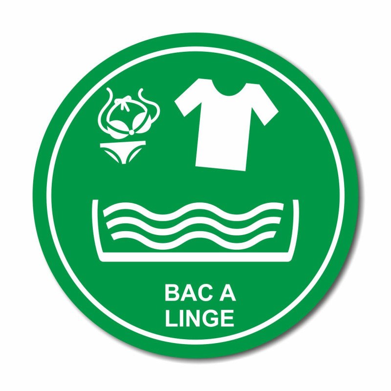 Plaque bac à linge
