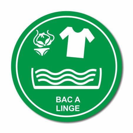 Plaque bac à linge