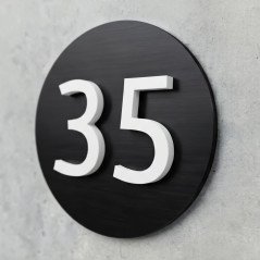 Numéro de Porte en Relief