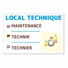 Panneau local technique
