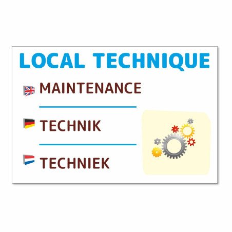 Panneau local technique
