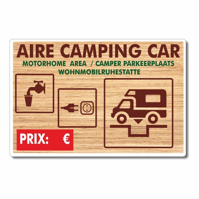 Panneau aire camping cars avec prix en aluminium composite