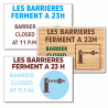 Barrières
