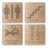 Plaques en Bois
