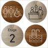 Plaques Collection Hôtel