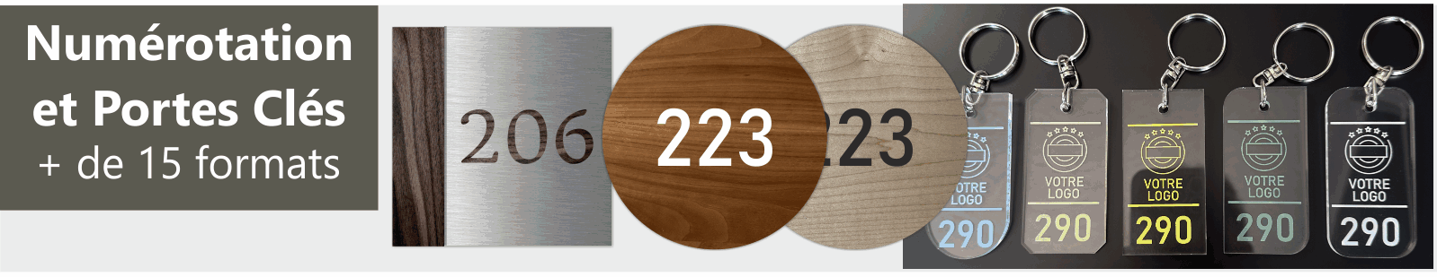 plaques Numérotation